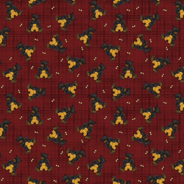 Bear Paws Fabric by the yard on Sale