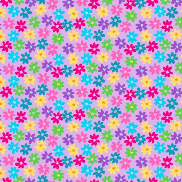 Bloom Daisy Floral Fabric by the yard Sale