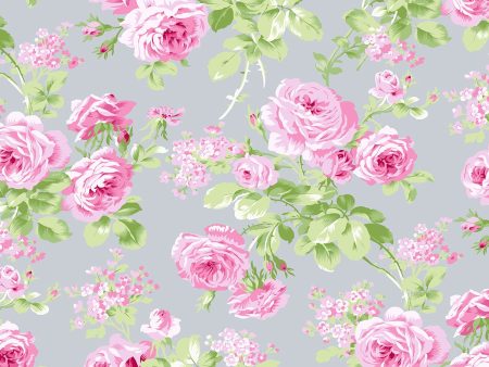 Сharlotte Rose by Tanya Whelan Floral Roses Fabric by the yard Supply