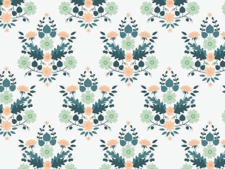 Flourish Daisy Floral Fabric by the yard For Discount