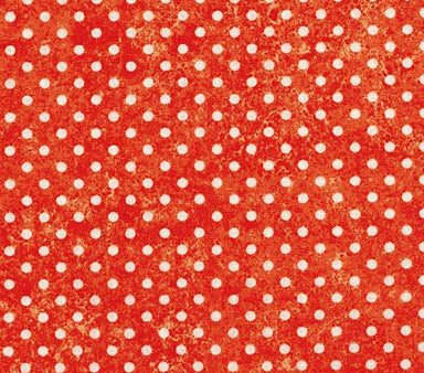 Dot Texture on Orange Fabric by the yard For Cheap