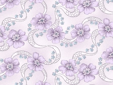 Twilight Garden by Holly Hilt Daisy Roses Fabric by the yard Online Sale