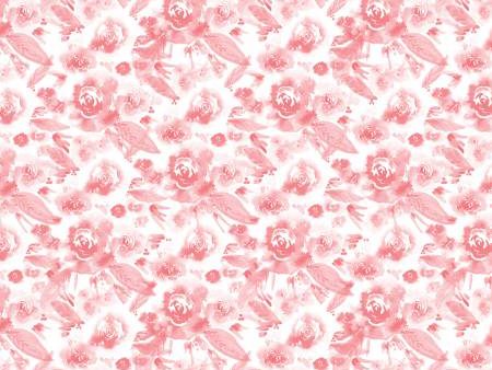 Indigo Rose - Reverie Roses Floral Fabric by the yard Online now