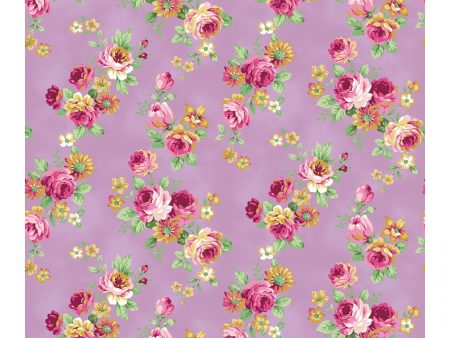 Floral Roses Fabric by the yard Discount