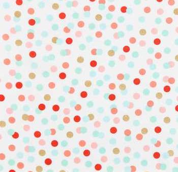 Confetti Dots Fabric by the yard For Cheap