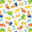 Dino Mates Dinosaurs Fabric by the yard For Discount