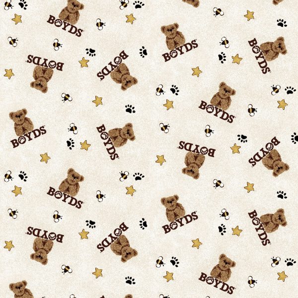 Boyds Bear Fabric by the yard Fashion