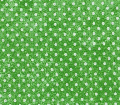 Dot Texture on Green Fabric by the yard Hot on Sale