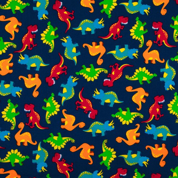 Dino Dinosaurs Fabric by the yard Online