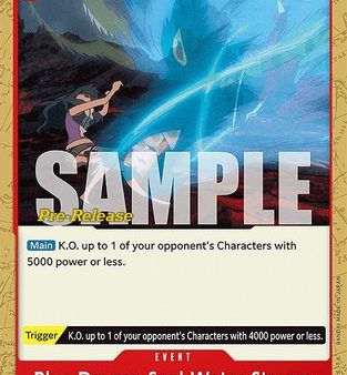 Blue Dragon Seal Water Stream (OP06-019) - Wings of the Captain Pre-Release Cards  [Uncommon] Online