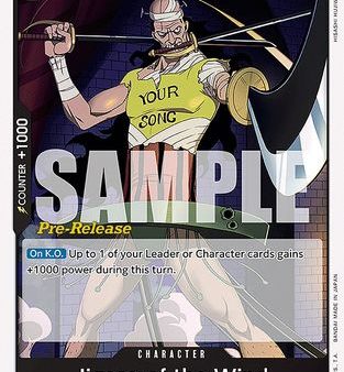 Jigoro of the Wind (OP06-084) - Wings of the Captain Pre-Release Cards  [Common] Discount