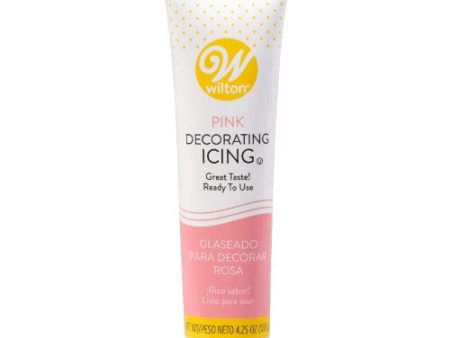 Decorating Icing Tube - Pink For Discount