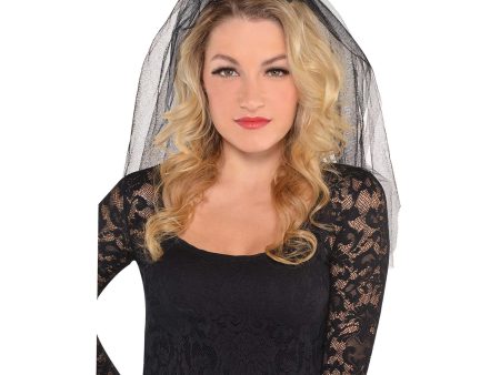 Adult Black Veil Tiara Online now