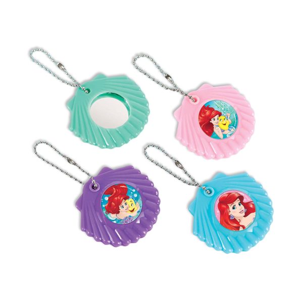 Ariel Dream Big Shell Mirror Keychain 12pcs Online now