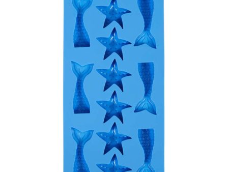 Silicone Mold - Mermaid Tail & Starfish on Sale