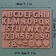 Silicone Mold - Alphabet, Numbers & Symbols Online Hot Sale