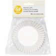 Cupcake Jumbo Liners - White 75 Count Online Hot Sale