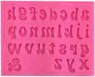 Silicone Mold - Alphabet Lowercase Fashion