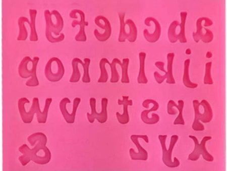 Silicone Mold - Alphabet Lowercase Fashion