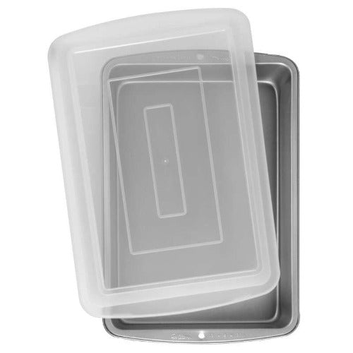 Rectangular Pan - 13  x 9  x 2  Non-Stick with Cover Hot on Sale