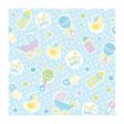 Baby Boy Blue Jumbo Gift Wrap 16ft x 30in Online now