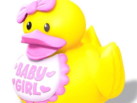 Baby Shower Girl Rubber Duck Favors 2in, 3pcs Hot on Sale