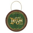 St Patrick Barrel Hanging Sign Decoration For Sale