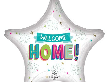 Welcome Home Star Jumbo Foil Balloon Fashion