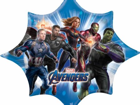 Avengers Endgame SuperShape 88x73cm Sale