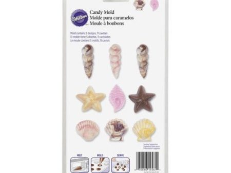 Candy Mold - Seashells Fashion