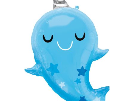 Baby Narwhal SuperShape Balloon 66x76cm Discount