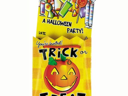 Trick Or Treat Novelty Invitations 8pcs Hot on Sale