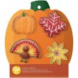 Cookie Cutter Set - Pumpkin, Maple Leaf, Turkey, Flower Supply