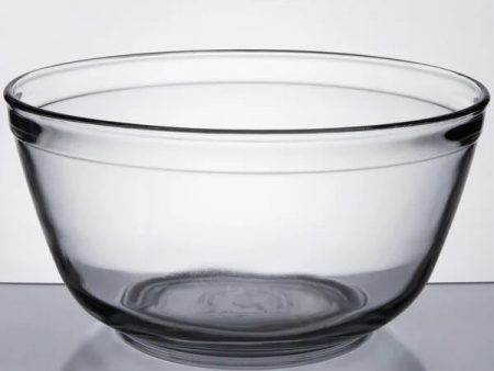 Glass Mixing Bowl 4qt Fashion