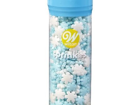 Sprinkles - Christmas Pearlized Snowflakes For Discount