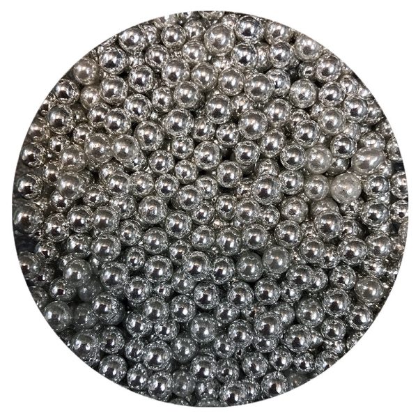 Dragees - Silver 4mm For Discount