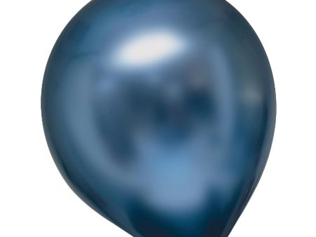 Azure Satin Luxe Latex Balloon 11in 6pcs Hot on Sale