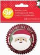 Standard Cupcake Liners - Santa Sleigh Online Sale