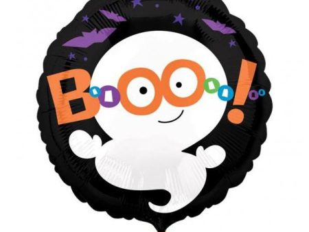 Boo Ghost Foil Balloon For Cheap