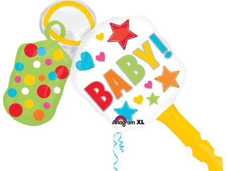 Baby Keys SuperShape Balloon 27 x 38in Discount