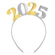 2025 New Year Electroplated Headband 9.25inch Sale