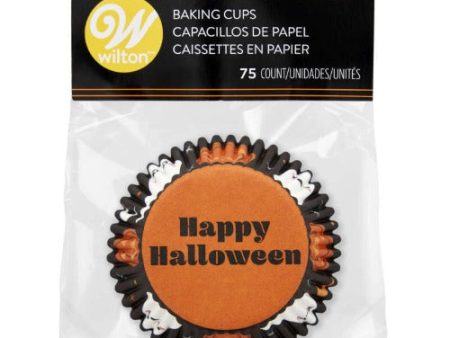 Standard Cupcake Liners - Happy Halloween For Cheap