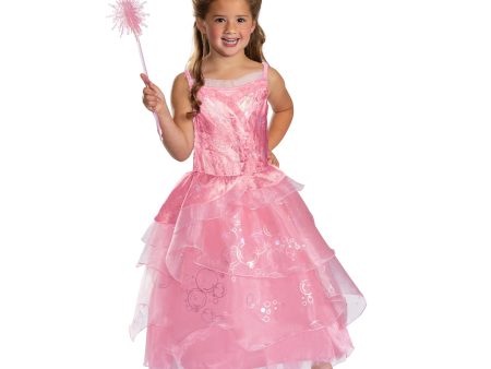 Toddler Wicked Glinda Pink Dress Deluxe Costume Fashion