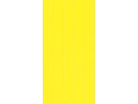 Yellow Paper Wristbands 100pcs Fashion