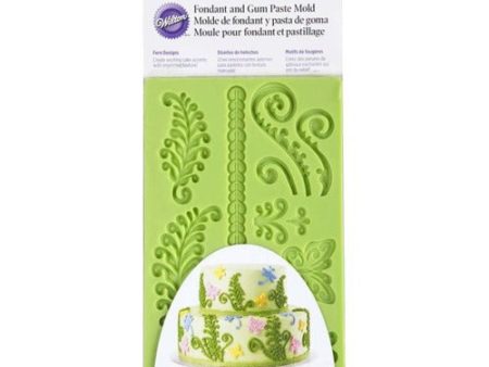 Fondant Mold - Fern Online Hot Sale