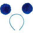 Blue Headbopper Pom Pom Discount