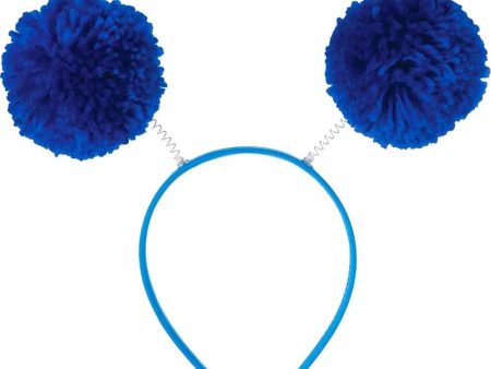 Blue Headbopper Pom Pom Discount