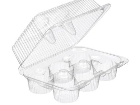 Cupcake Containers - 6 Count Cupcake Supply