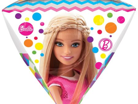 Barbie Sparkle UltraShape Diamondz Balloon 15x17in Hot on Sale