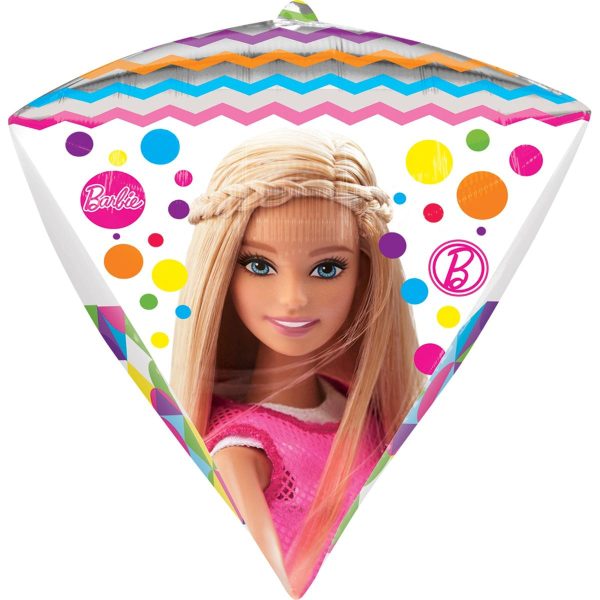 Barbie Sparkle UltraShape Diamondz Balloon 15x17in Hot on Sale